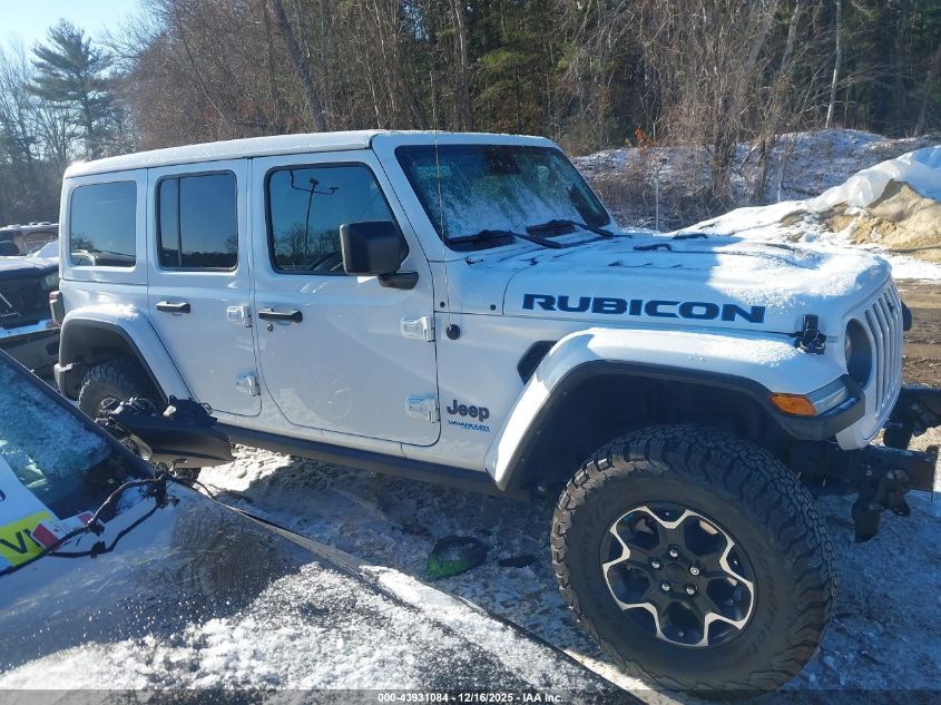 2022 Jeep Wrangler 4Xe Unlimited Rubicon 4X4 VIN: 1C4JJXR65NW156900 Lot: 43931084