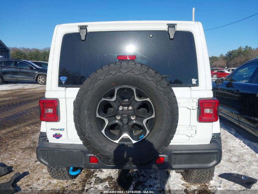 2022 Jeep Wrangler 4Xe Unlimited Rubicon 4X4 VIN: 1C4JJXR65NW156900 Lot: 43931084