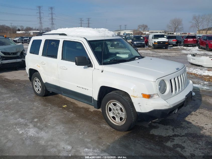 2011 Jeep Patriot Sport