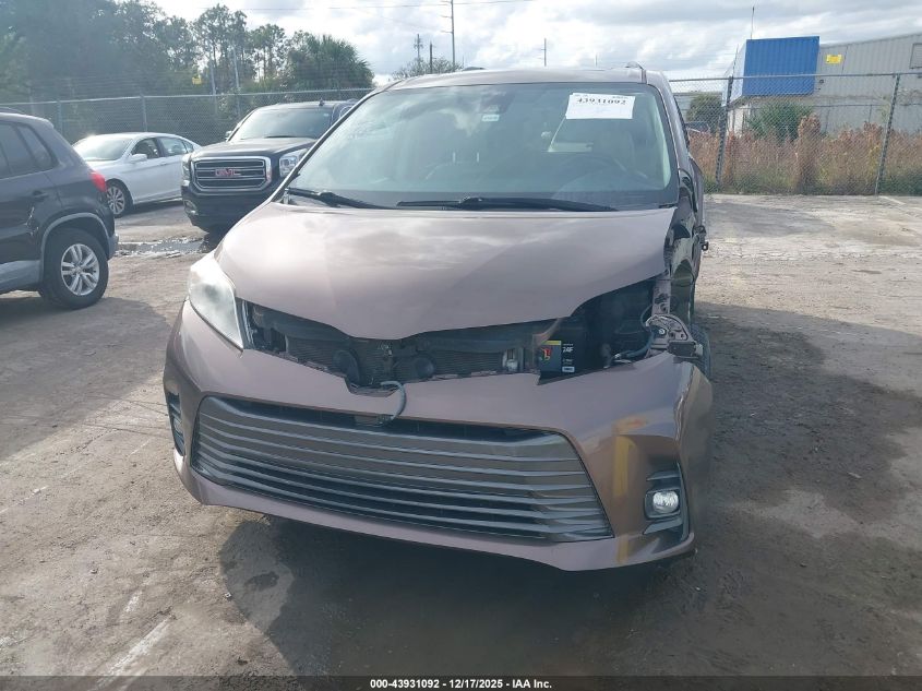 2020 Toyota Sienna Xle Premium VIN: 5TDYZ3DC0LS058710 Lot: 43931092