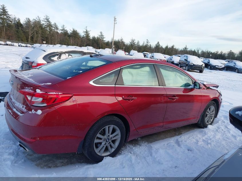 2015 Hyundai Sonata Se VIN: 5NPE24AF8FH190426 Lot: 43931099
