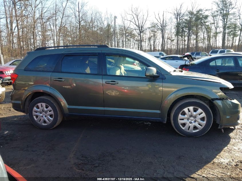 2019 Dodge Journey Se VIN: 3C4PDCBB8KT860320 Lot: 43931107
