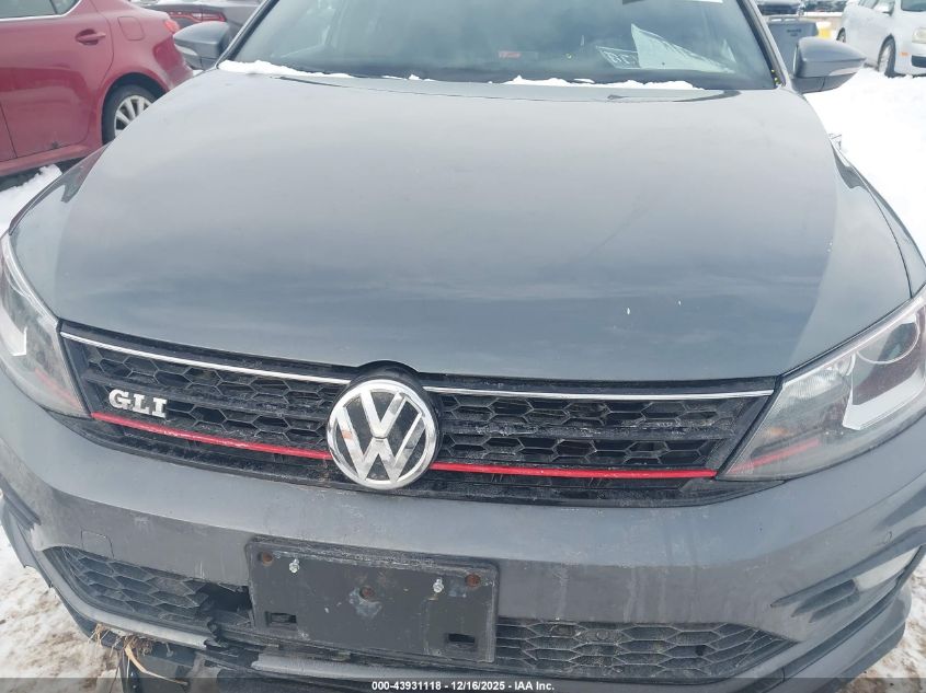 2016 Volkswagen Jetta 2.0T Gli Sel VIN: 3VW4T7AJ5GM364394 Lot: 43931118