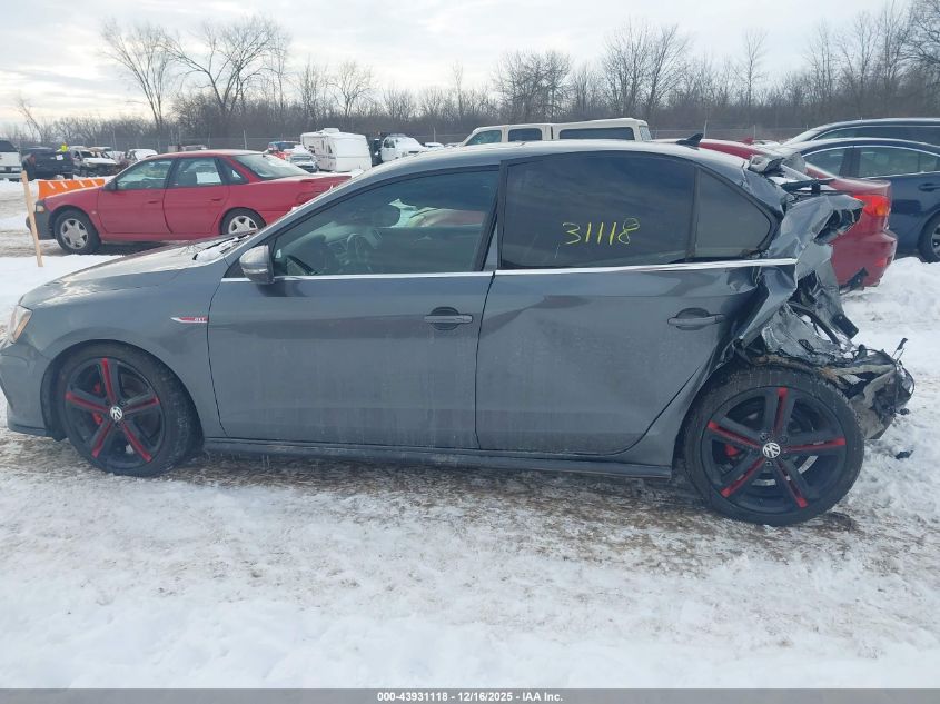 2016 Volkswagen Jetta 2.0T Gli Sel VIN: 3VW4T7AJ5GM364394 Lot: 43931118