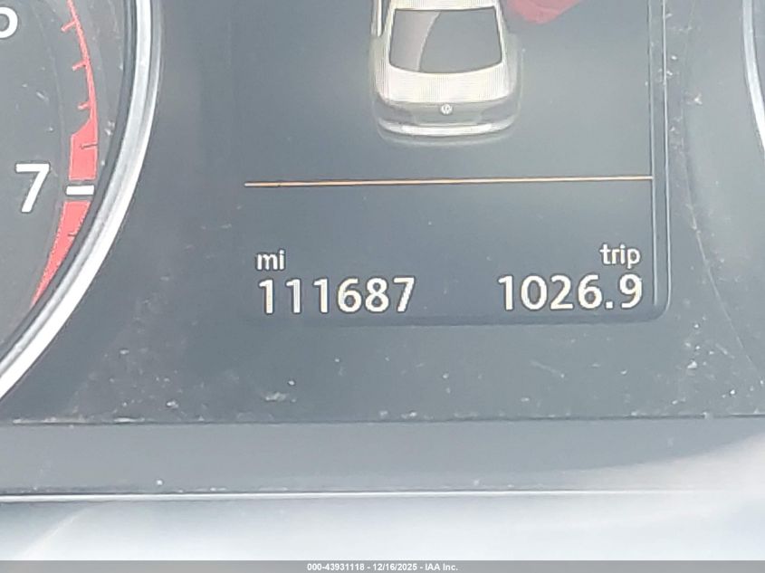 2016 Volkswagen Jetta 2.0T Gli Sel VIN: 3VW4T7AJ5GM364394 Lot: 43931118