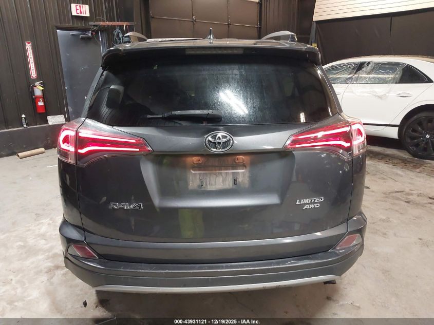 2018 Toyota Rav4 Limited VIN: JTMDFREV5JJ245316 Lot: 43931121