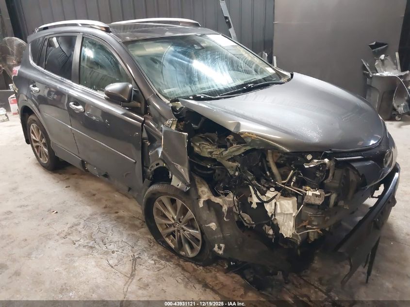 2018 Toyota Rav4 Limited VIN: JTMDFREV5JJ245316 Lot: 43931121