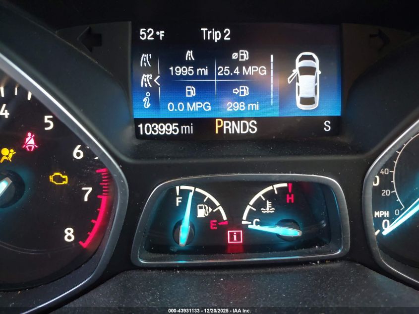 2017 Ford Escape Titanium VIN: 1FMCU0JD1HUC24591 Lot: 43931133