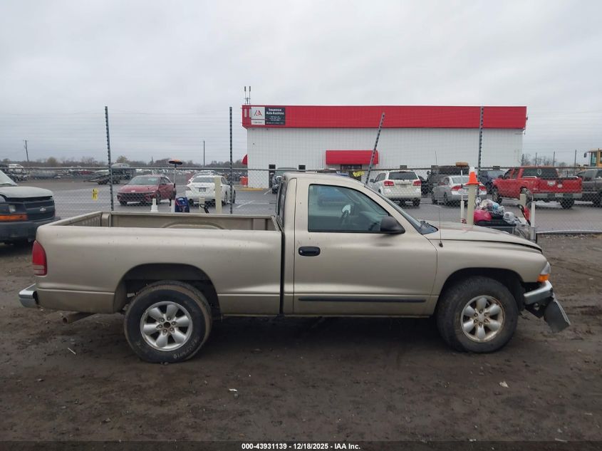 2004 Dodge Dakota Slt VIN: 1D7FL46N24S631845 Lot: 43931139