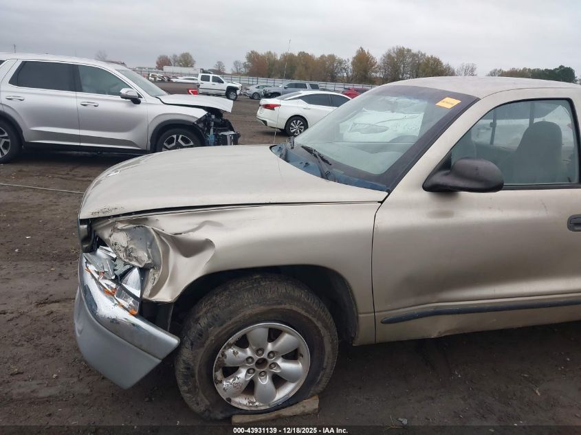 2004 Dodge Dakota Slt VIN: 1D7FL46N24S631845 Lot: 43931139