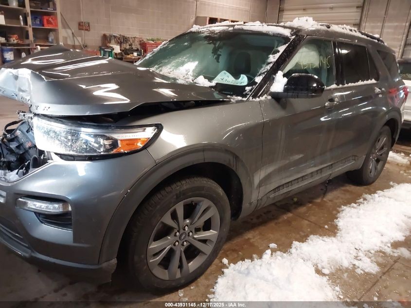 2023 Ford Explorer Xlt VIN: 1FMSK8DH6PGA96182 Lot: 43931145