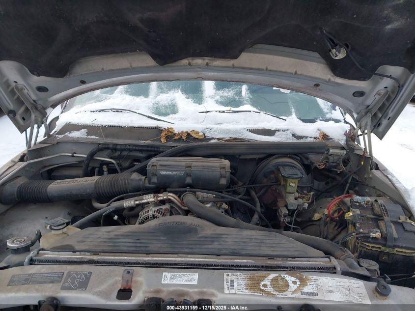 1996 Dodge Ram 1500 VIN: 1B7HC16Y7TS604697 Lot: 43931159