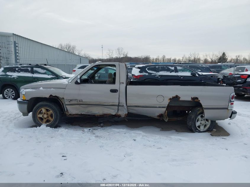 1996 Dodge Ram 1500 VIN: 1B7HC16Y7TS604697 Lot: 43931159
