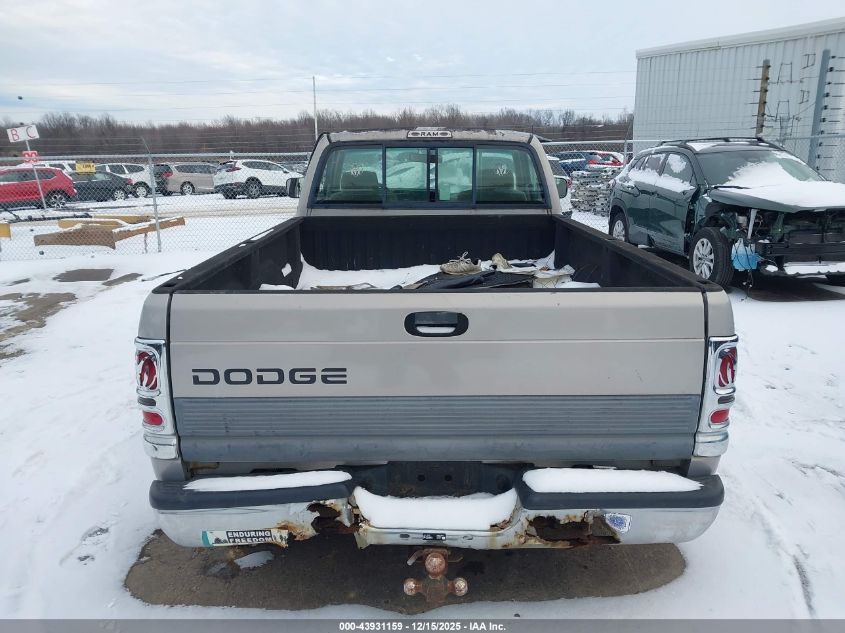 1996 Dodge Ram 1500 VIN: 1B7HC16Y7TS604697 Lot: 43931159