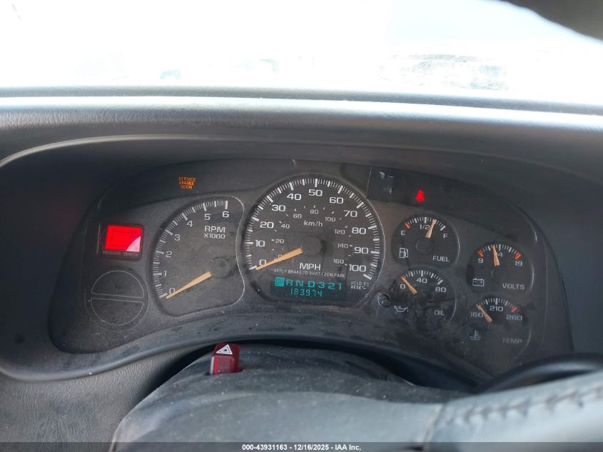 2002 Chevrolet Silverado 1500 Ls VIN: 2GCEC19W021197785 Lot: 43931163