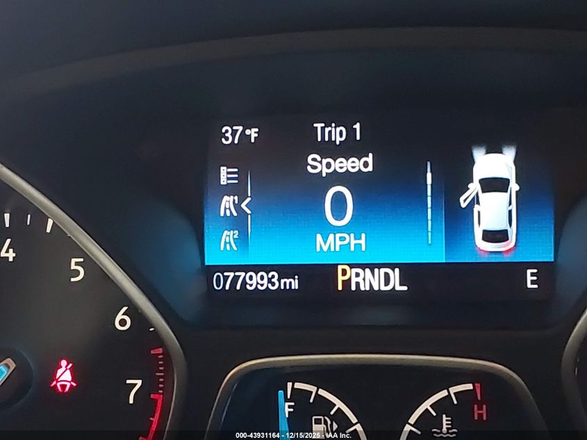 2016 Ford Focus Se VIN: 1FADP3F27GL390312 Lot: 43931164