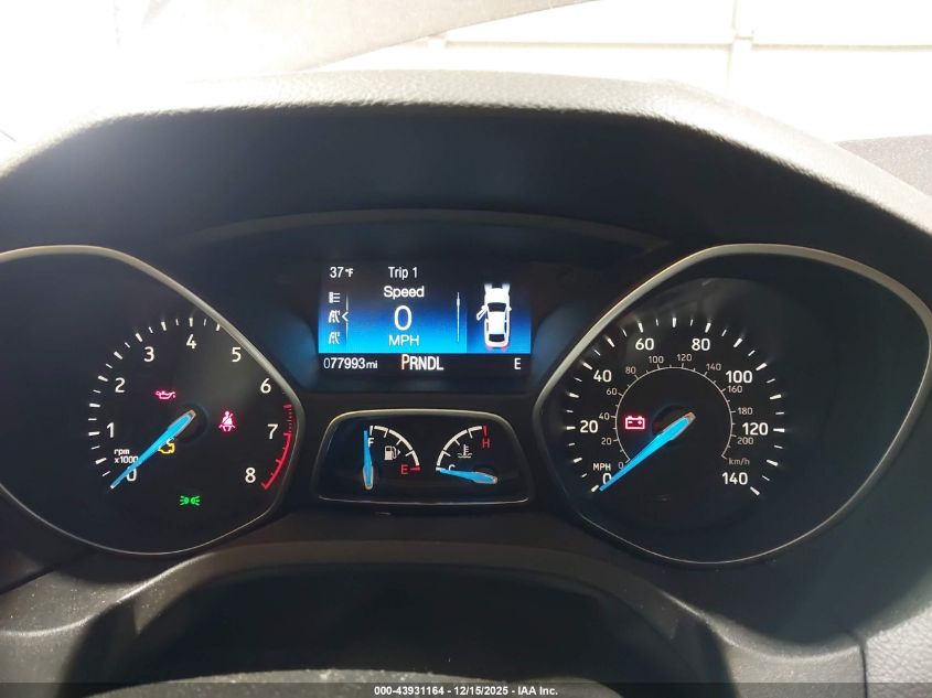 2016 Ford Focus Se VIN: 1FADP3F27GL390312 Lot: 43931164