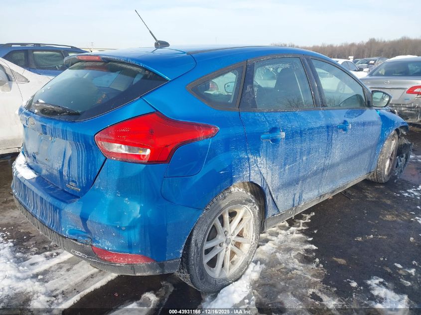 2016 Ford Focus Se VIN: 1FADP3K23GL398381 Lot: 43931166