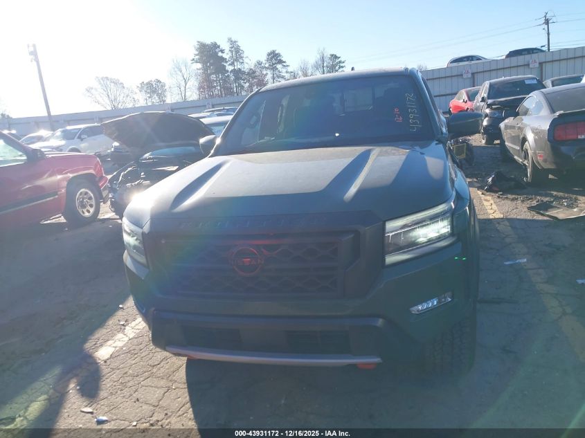 2024 Nissan Frontier Pro-4X 4X4 VIN: 1N6ED1EK3RN675834 Lot: 43931172