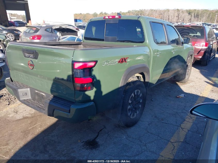 2024 Nissan Frontier Pro-4X 4X4 VIN: 1N6ED1EK3RN675834 Lot: 43931172