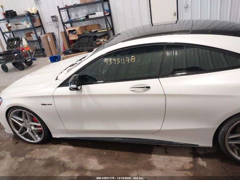 2016 Mercedes-Benz Amg S 63 4Matic VIN: WDDXJ7JBXGA011926 Lot: 43931178