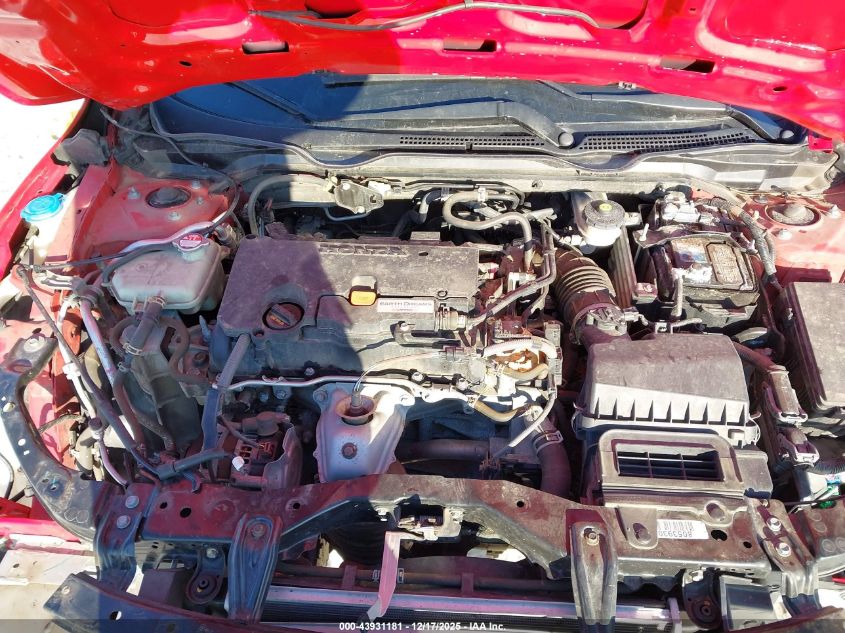 2019 Honda Civic Lx VIN: 2HGFC2F69KH527821 Lot: 43931181