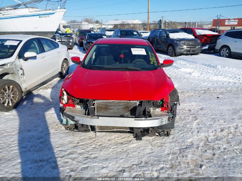 2019 Honda Civic Lx VIN: 2HGFC2F69KH527821 Lot: 43931181