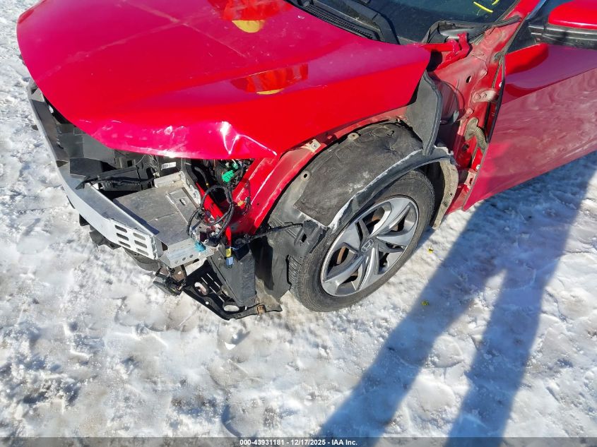 2019 Honda Civic Lx VIN: 2HGFC2F69KH527821 Lot: 43931181