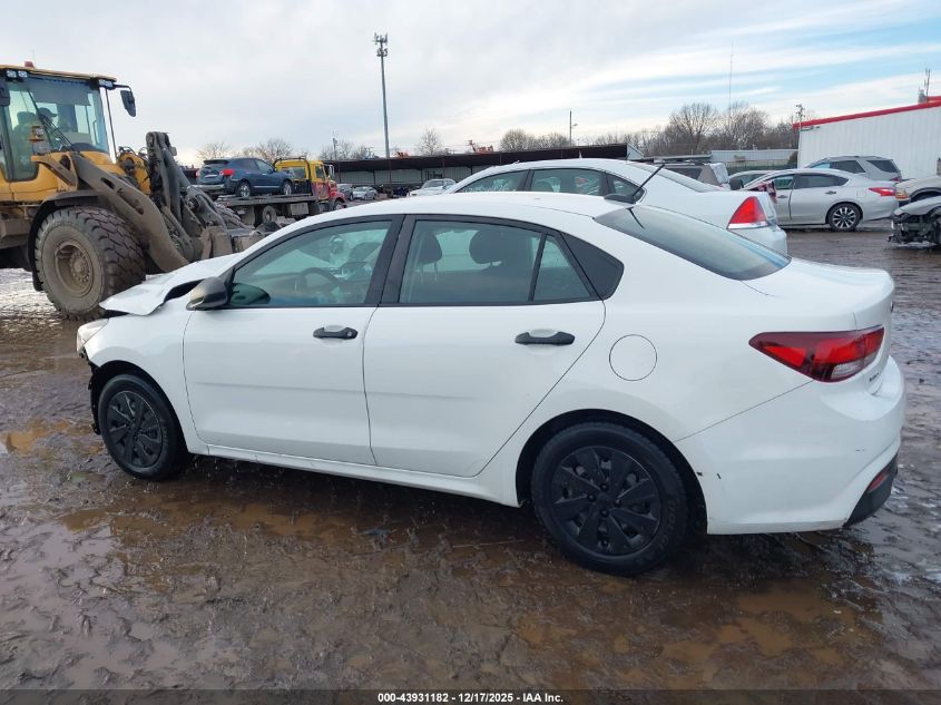 2018 Kia Rio Lx VIN: 3KPA24AB6JE063733 Lot: 43931182