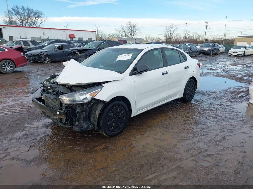 2018 Kia Rio Lx VIN: 3KPA24AB6JE063733 Lot: 43931182
