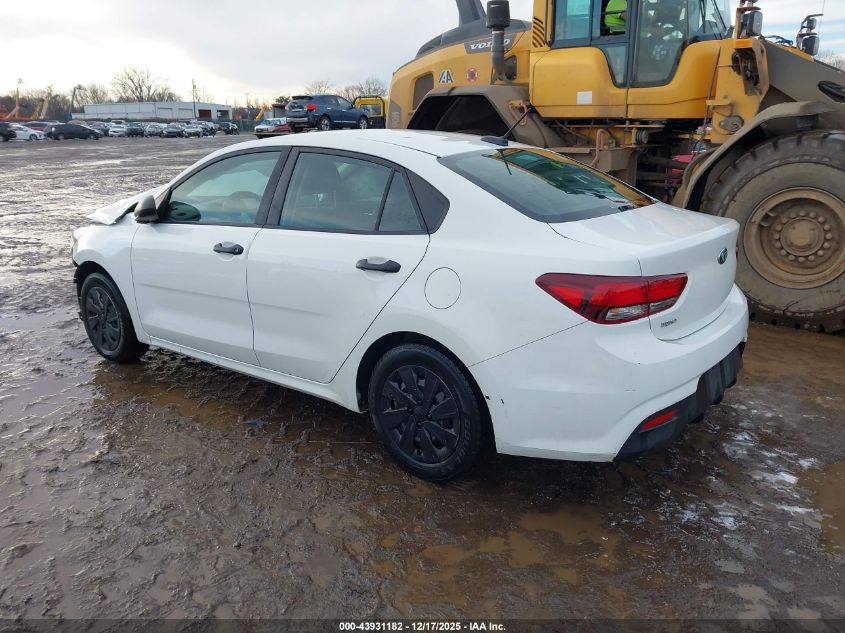 2018 Kia Rio Lx VIN: 3KPA24AB6JE063733 Lot: 43931182