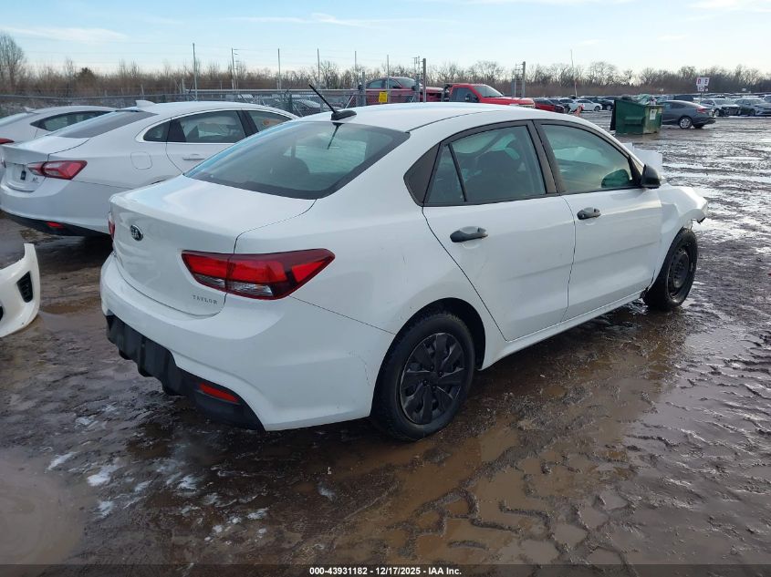 2018 Kia Rio Lx VIN: 3KPA24AB6JE063733 Lot: 43931182