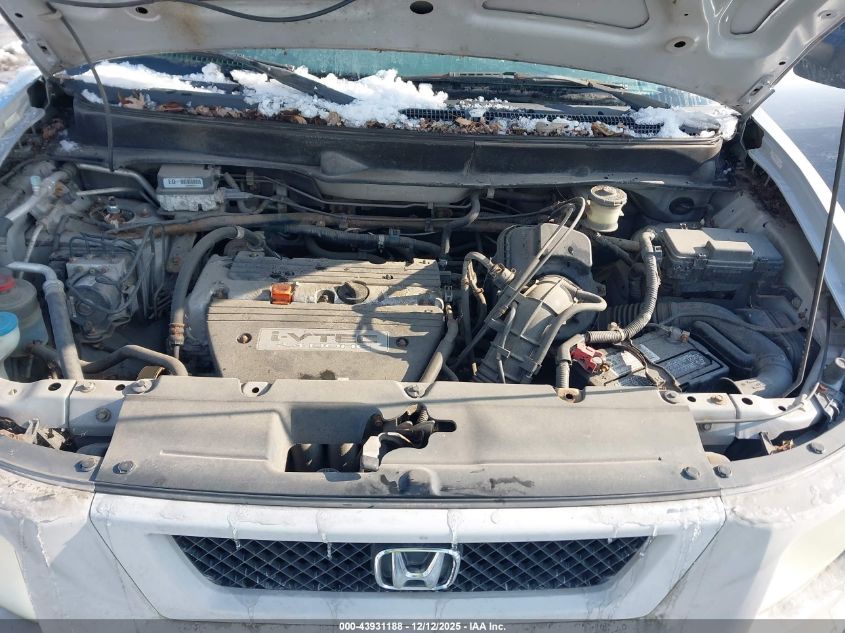 2003 Honda Element Ex VIN: 5J6YH285X3L021006 Lot: 43931188