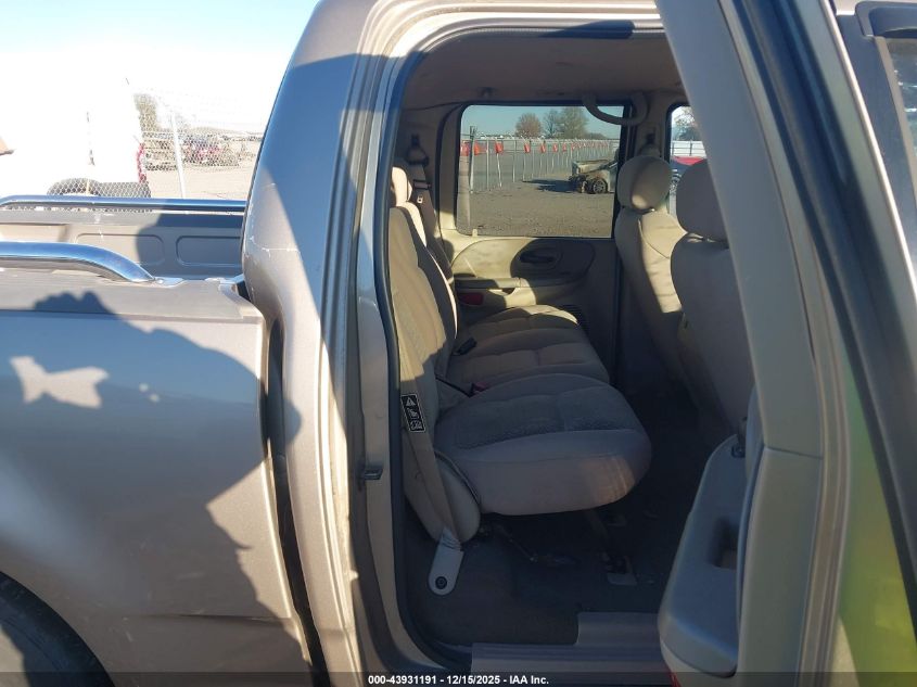 2002 Ford F-150 Lariat/Xlt VIN: 1FTRW07642KE42089 Lot: 43931191