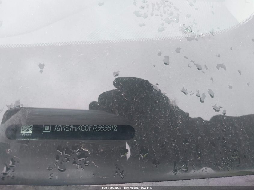 2015 GMC Yukon Xl 1500 Slt VIN: 1GKS1HKC0FR555518 Lot: 43931208