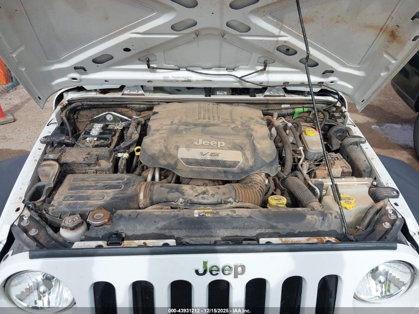 2017 Jeep Wrangler Unlimited Sport 4X4 VIN: 1C4BJWDG3HL648037 Lot: 43931212