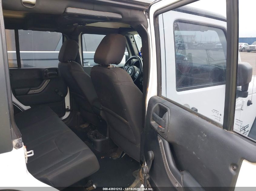 2017 Jeep Wrangler Unlimited Sport 4X4 VIN: 1C4BJWDG3HL648037 Lot: 43931212