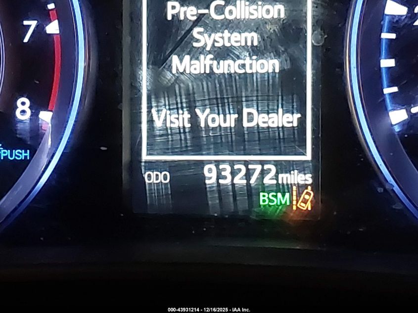 2019 Toyota Highlander Xle VIN: 5TDJZRFH1KS595419 Lot: 43931214