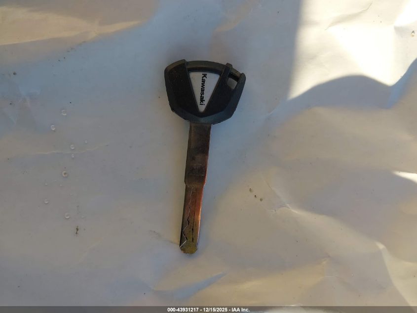 2025 Kawasaki Zx636 K VIN: JKBZXJJ14SA026426 Lot: 43931217