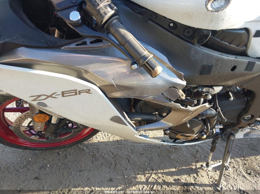 2025 Kawasaki Zx636 K VIN: JKBZXJJ14SA026426 Lot: 43931217