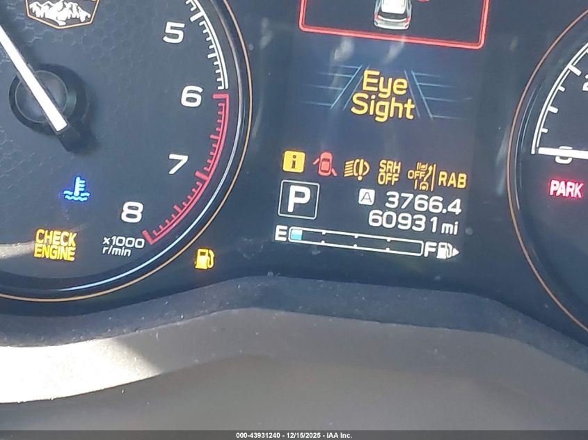 2022 Subaru Forester Wilderness VIN: JF2SKAMC5NH425544 Lot: 43931240