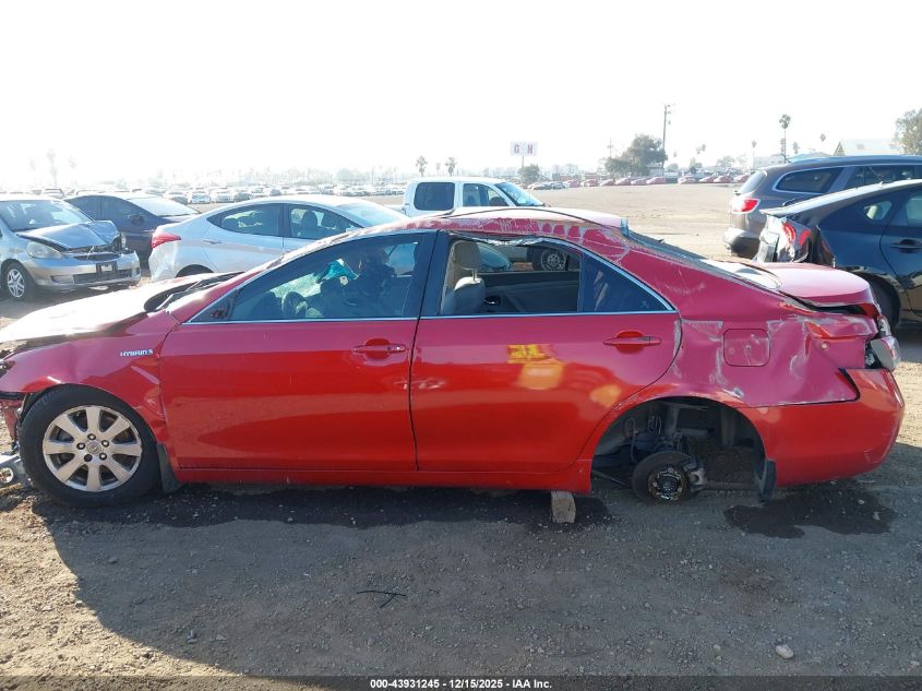 2007 Toyota Camry Hybrid VIN: 4T1BB46K67U014356 Lot: 43931245