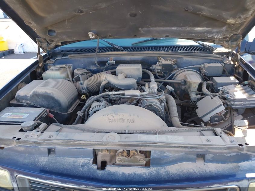 1997 GMC Yukon Sle VIN: 1GKEK13R0VJ741156 Lot: 43931247