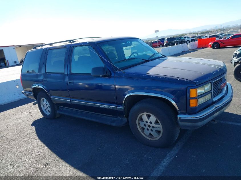 1997 GMC Yukon Sle VIN: 1GKEK13R0VJ741156 Lot: 43931247