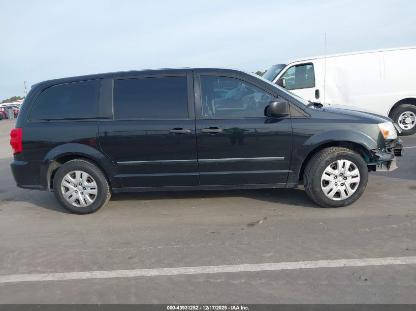 2015 Dodge Grand Caravan American Value Pkg VIN: 2C4RDGBG7FR508205 Lot: 43931252