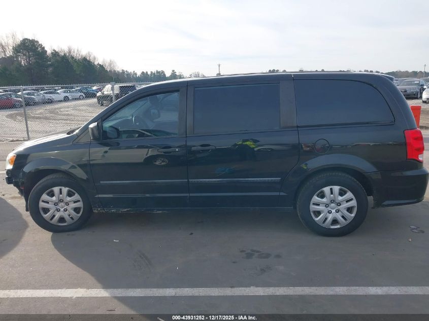 2015 Dodge Grand Caravan American Value Pkg VIN: 2C4RDGBG7FR508205 Lot: 43931252