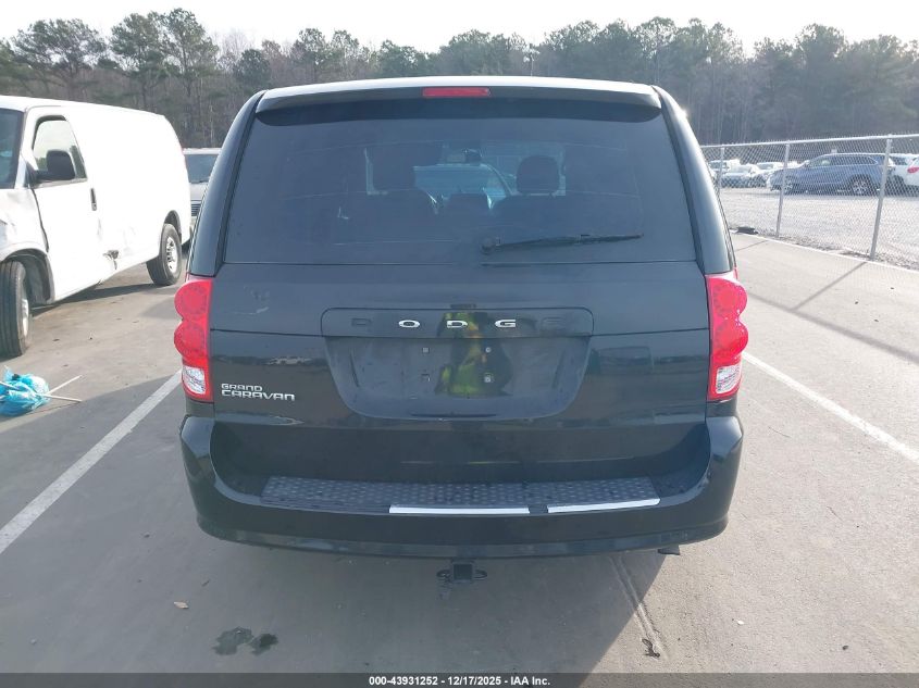 2015 Dodge Grand Caravan American Value Pkg VIN: 2C4RDGBG7FR508205 Lot: 43931252
