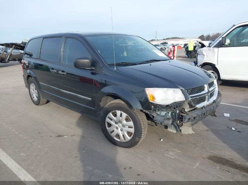 2015 Dodge Grand Caravan American Value Pkg VIN: 2C4RDGBG7FR508205 Lot: 43931252