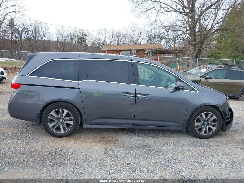 2014 Honda Odyssey Touring/Touring Elite VIN: 5FNRL5H97EB102659 Lot: 43931254