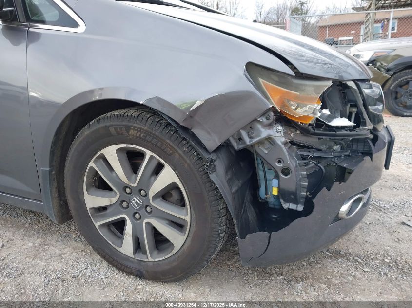 2014 Honda Odyssey Touring/Touring Elite VIN: 5FNRL5H97EB102659 Lot: 43931254